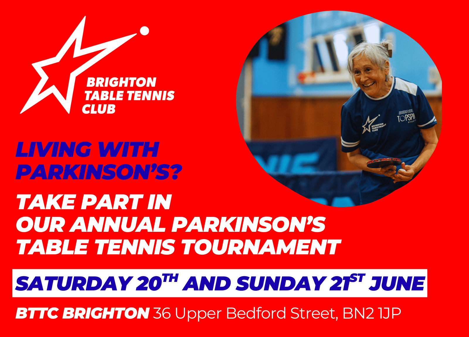 Brighton 20th and 21st June 2026