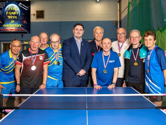 Picture showing the medalists from Ormesby tournament 2026
